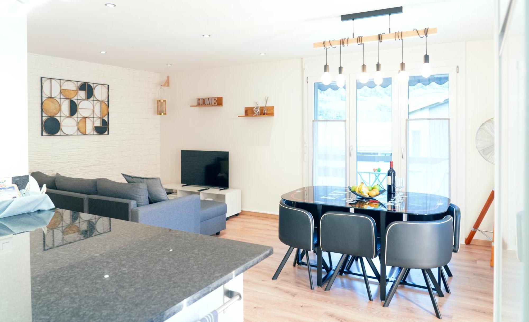 Gruyere Alpes Appartement 3 Chambres Bbq Parking Neirivue Zewnętrze zdjęcie
